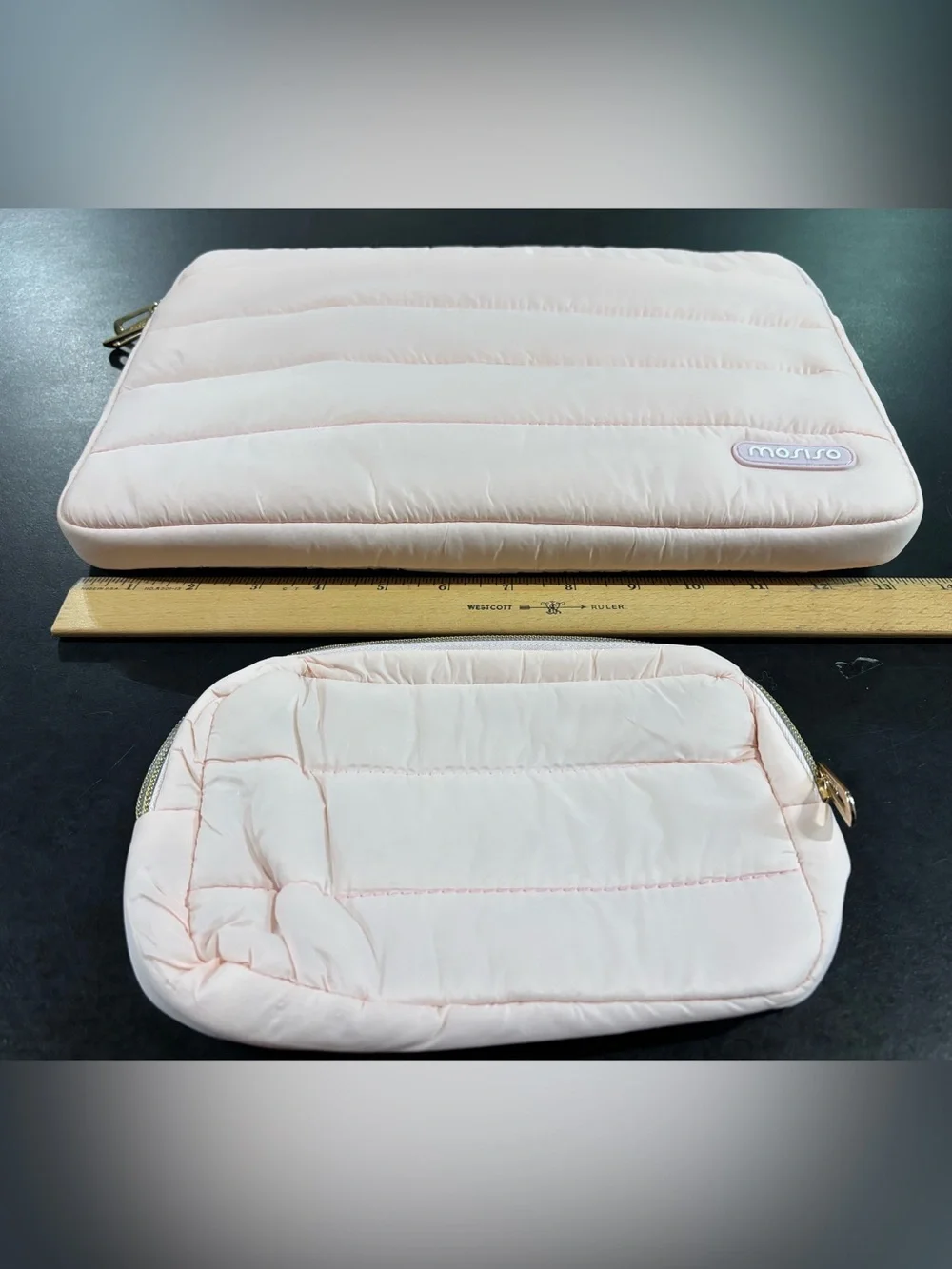 MOSISO NWOT 2 PC LAPTOP COMPUTER CASE SOFT PINK